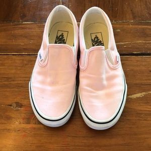 Vans pink shoes